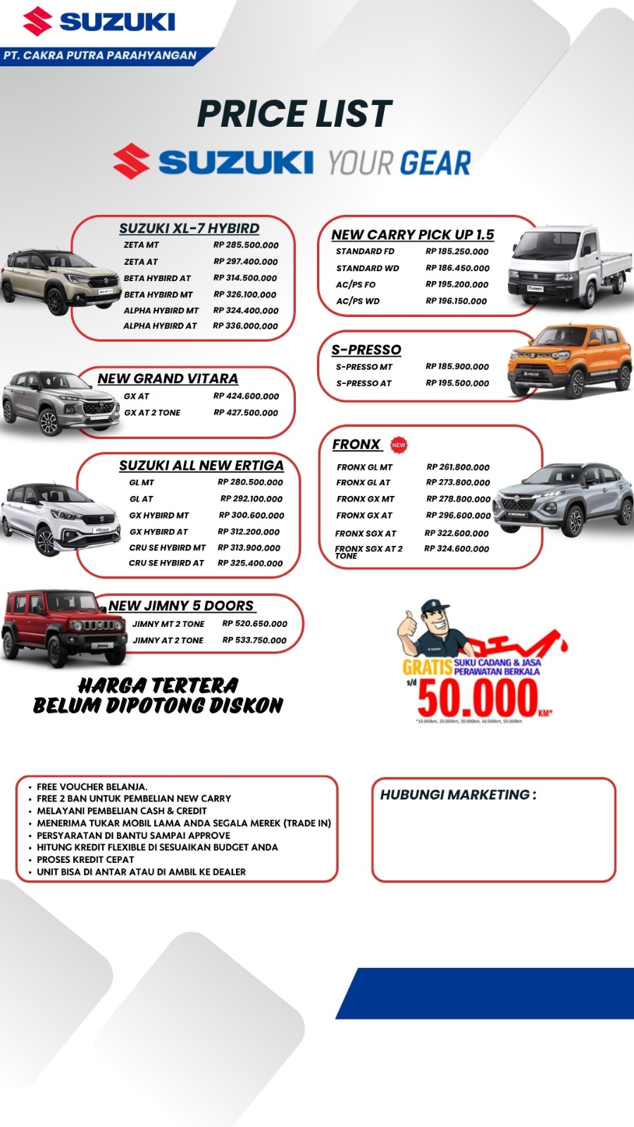 Promo Mobil Suzuki